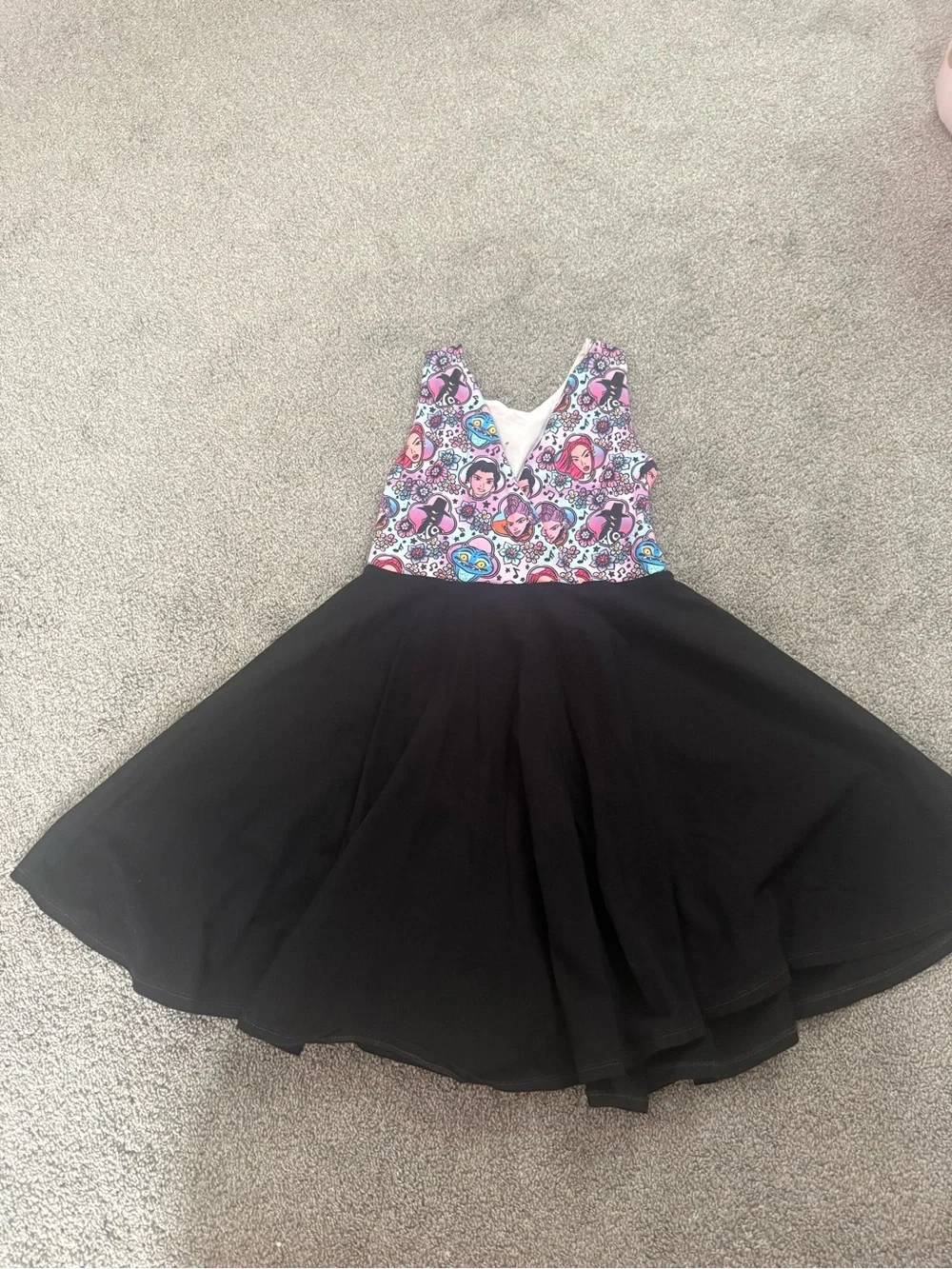 Malia + Kai KPop Demon Hunter Twirl Dress Sz 7